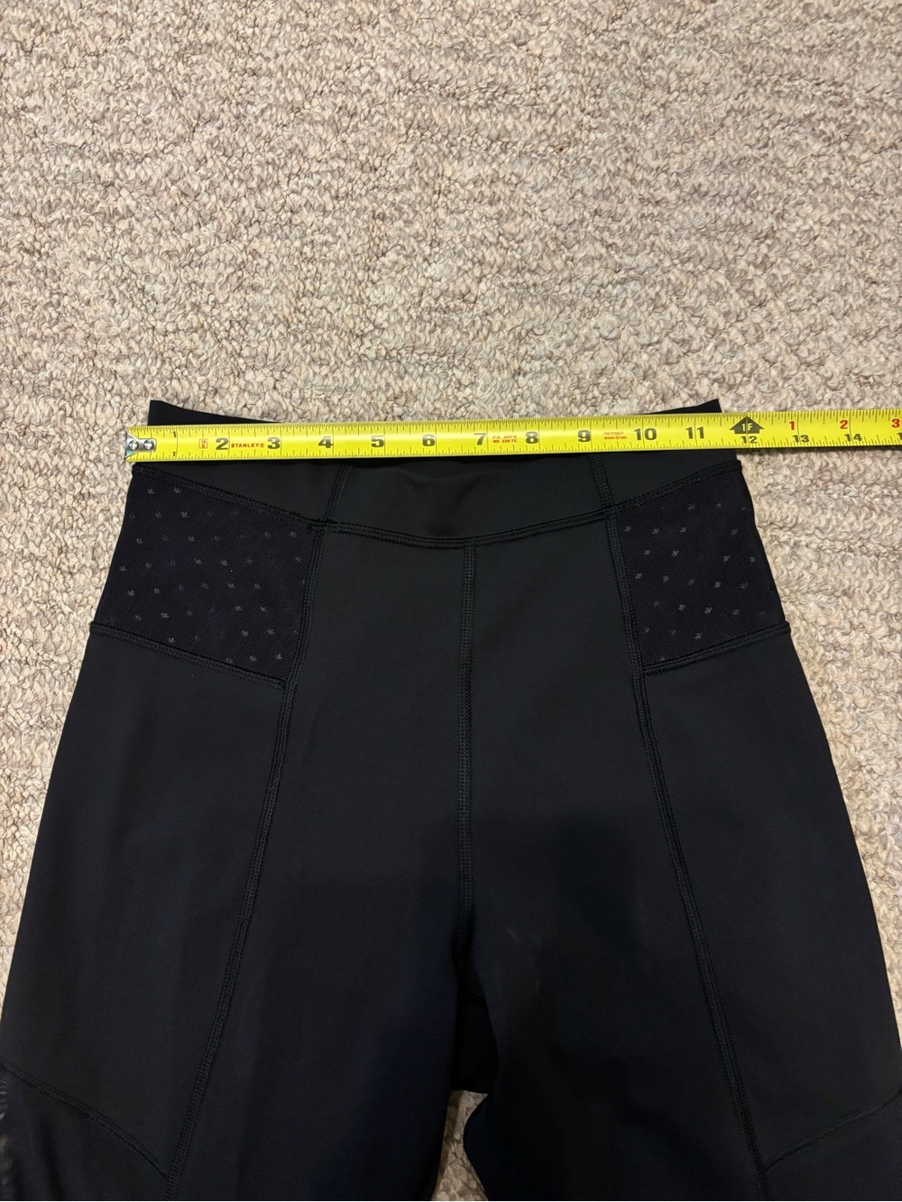 lululemon athletica Black High-Rise Mesh-Panel Leggings - Picture 3 of 7